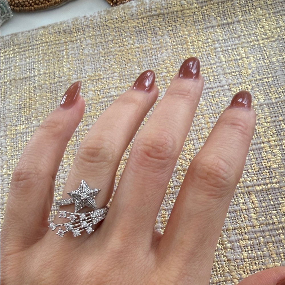 Silver Star Ring - image 1